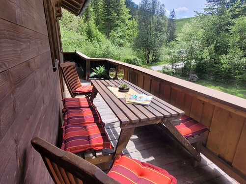Naturlodge Balkon